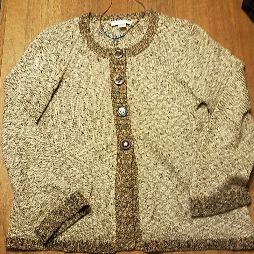 👸🧣👕 Christopher & Banks Button down Cardigan